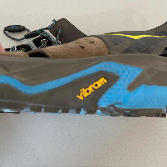 Hoka Men's Tor Trafa Shoe sandal Size 11 Vibram outdoor ruggedness support - Picture 10 of 16